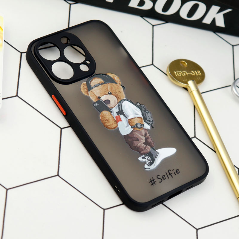 قاب PC مات محافظ لنزدار طرحدار iPhone 13 Pro