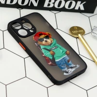 قاب PC مات محافظ لنزدار طرحدار iPhone 13 Pro