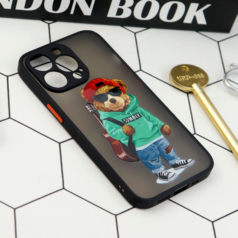 قاب PC مات محافظ لنزدار طرحدار iPhone 13 Pro