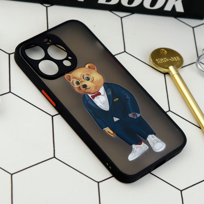 قاب PC مات محافظ لنزدار طرحدار iPhone 13 Pro