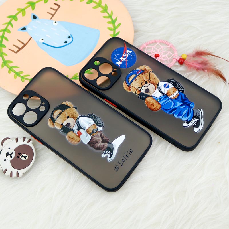 قاب PC مات محافظ لنزدار طرحدار iPhone 13 Pro Max