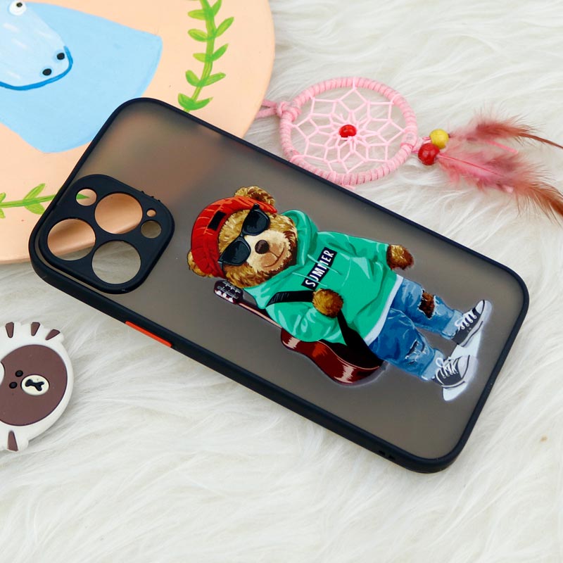 قاب PC مات محافظ لنزدار طرحدار iPhone 13 Pro Max