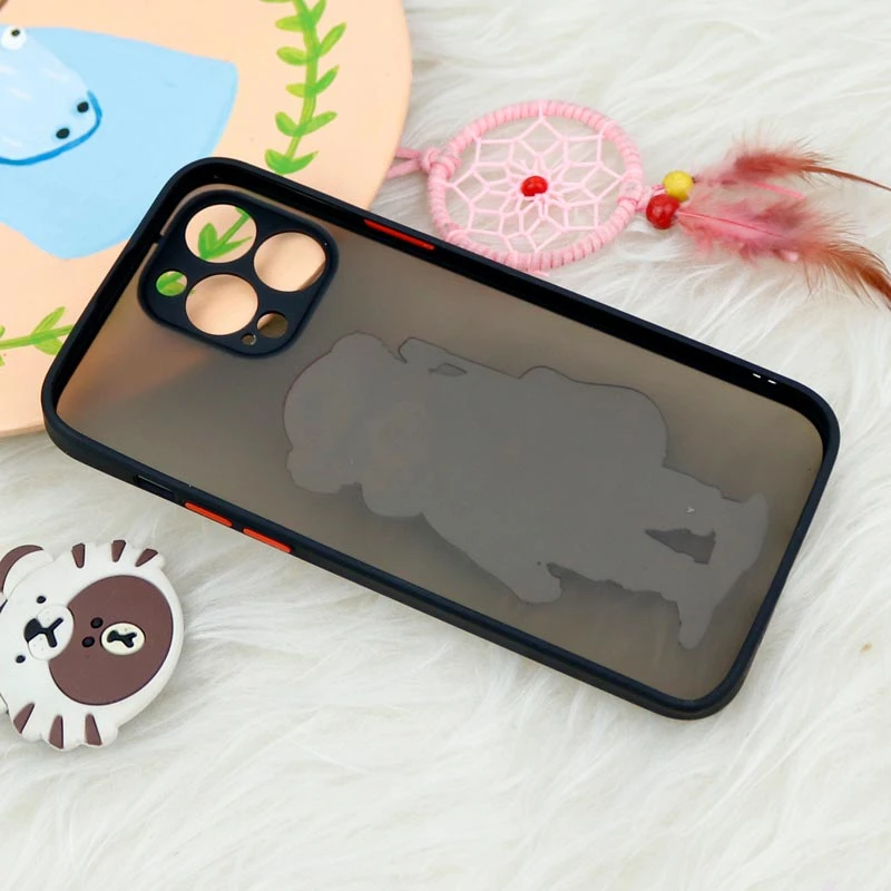قاب PC مات محافظ لنزدار طرحدار iPhone 13 Pro Max