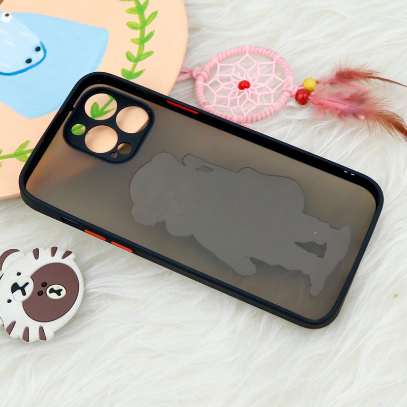 قاب PC مات محافظ لنزدار طرحدار iPhone 13 Pro Max