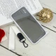 قاب PC Carbon محافظ لنز دار + بند آویز iPhone X