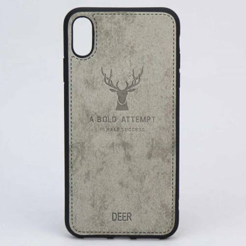 قاب چرمی طرح گوزن iPhone XS Max