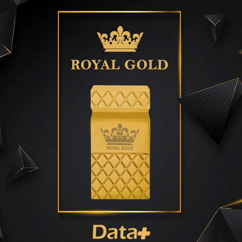 فلش 32 گیگ دیتا پلاس Data+ Royal Gold