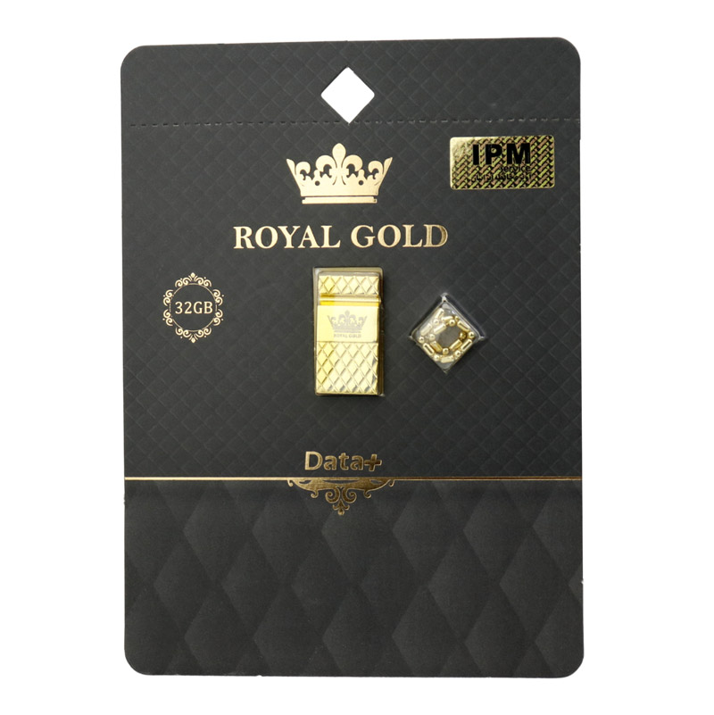 فلش 32 گیگ دیتا پلاس Data+ Royal Gold