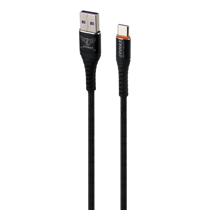 کابل تایپ سی فست شارژ Epimax EC-11 5A 1.2m