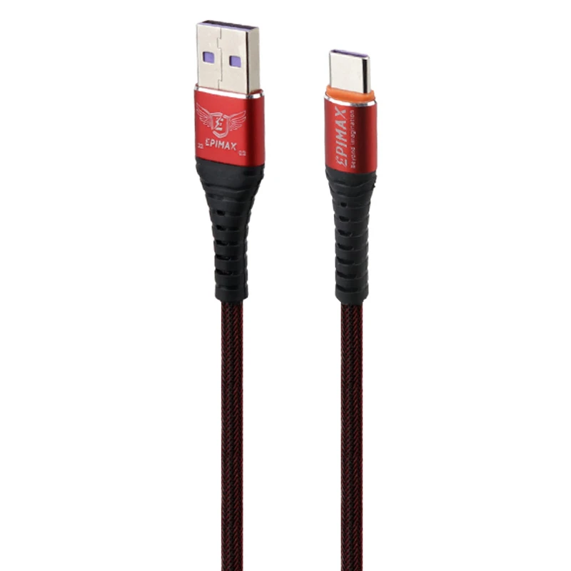 کابل تایپ سی فست شارژ 5 آمپر اپی مکس EC-11 طول 1.2 متر