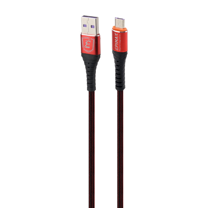 کابل میکرو یو اس بی فست شارژ Epimax EC-13 5A 2m