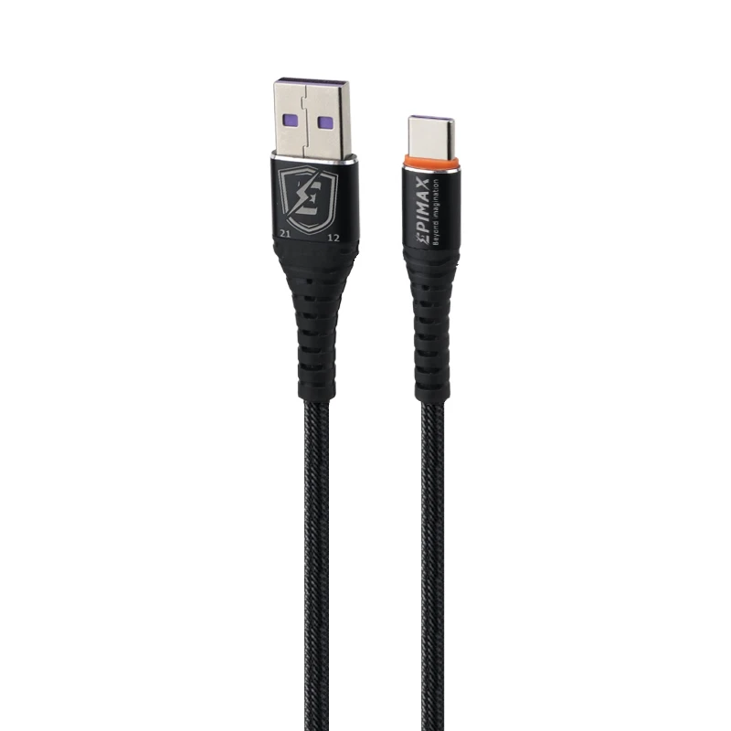 کابل تایپ سی فست شارژ 5 آمپر اپی مکس EC-14 طول 2 متر