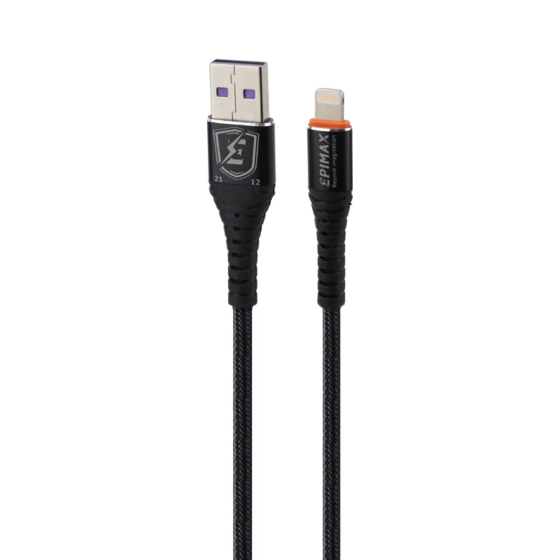 کابل لایتنینگ فست شارژ 5 آمپر اپی مکس EC-15 طول 2 متر