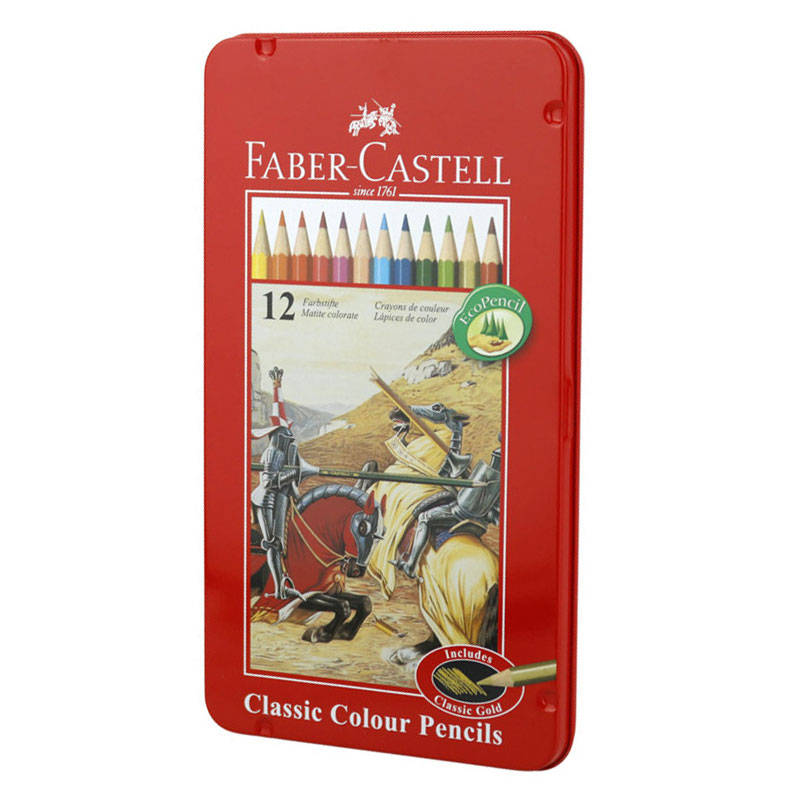 مداد رنگی ۱۲ رنگ فابر کاستل Faber-Castell 115844