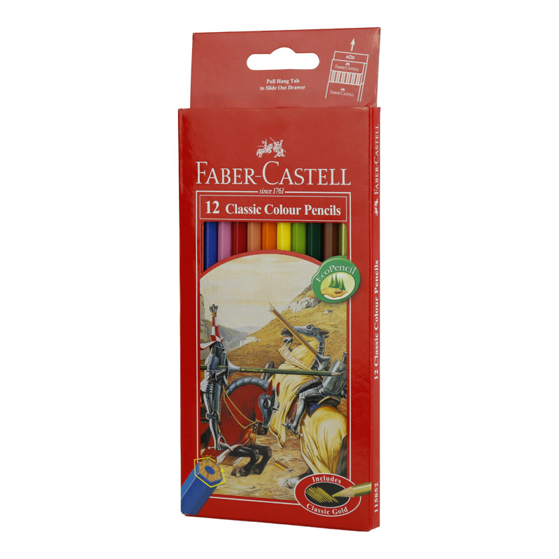 مداد رنگی ۱۲ رنگ فابر کاستل Faber-Castell 115852