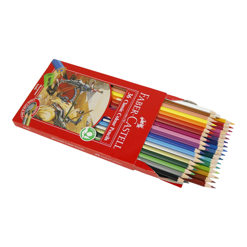 مداد رنگی 36 رنگ فابر کاستل 115856 Faber-Castell