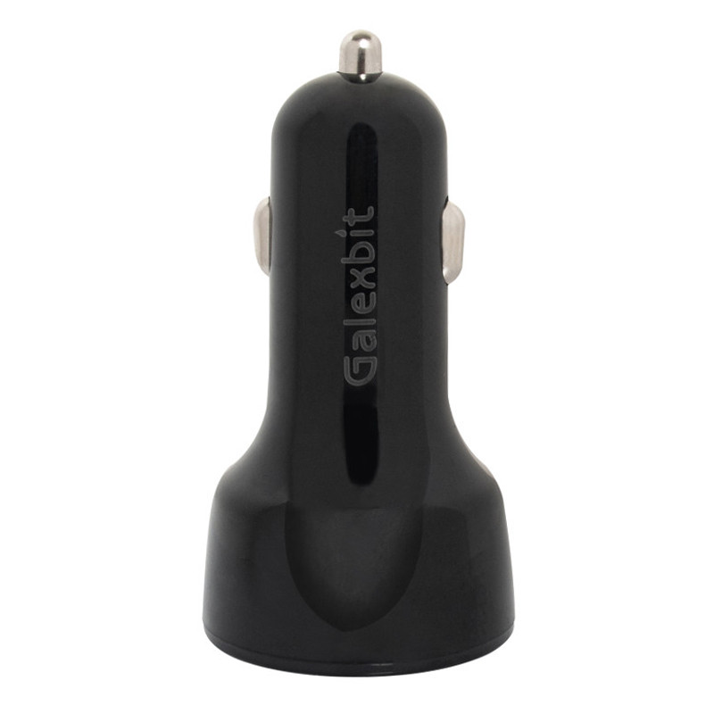 شارژر فندکی فست شارژ Galexbit GCH23 2.4A QC3.0 + کابل میکرو یو اس بی