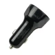 شارژر فندکی فست شارژ Galexbit GCH23 2.4A QC3.0 + کابل میکرو یو اس بی