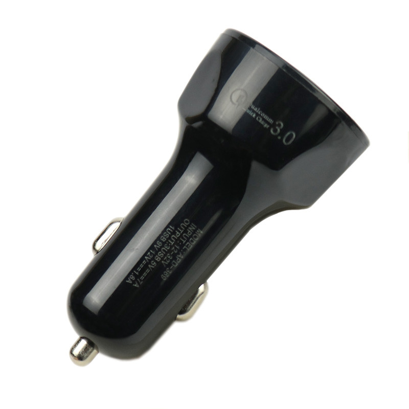 شارژر فندکی فست شارژ Galexbit GCH23 2.4A QC3.0 + کابل میکرو یو اس بی