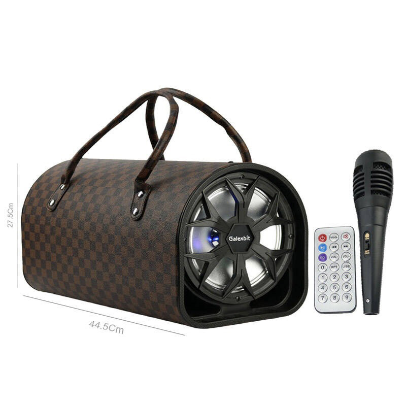 اسپیکر بلوتوثی گلکس بیت GS-08 + میکروفون و ریموت کنترل