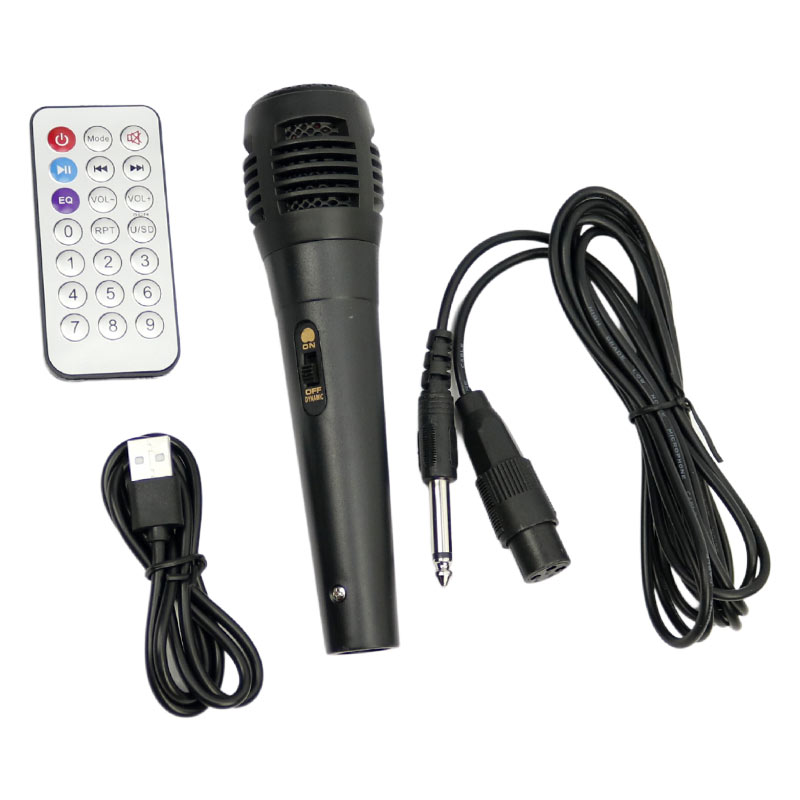 اسپیکر چمدانی بلوتوثی گلکس بیت GS-14 + میکروفون و ریموت کنترل