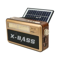 رادیو اسپیکر بلوتوثی رم و فلش خور خورشیدی Golon RX-BT168S