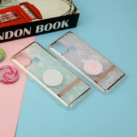 قاب IMD یخی گلدلاین + پاپ سوکت Samsung Galaxy A21s