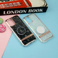 قاب IMD یخی گلدلاین + پاپ سوکت Xiaomi Redmi Note 10