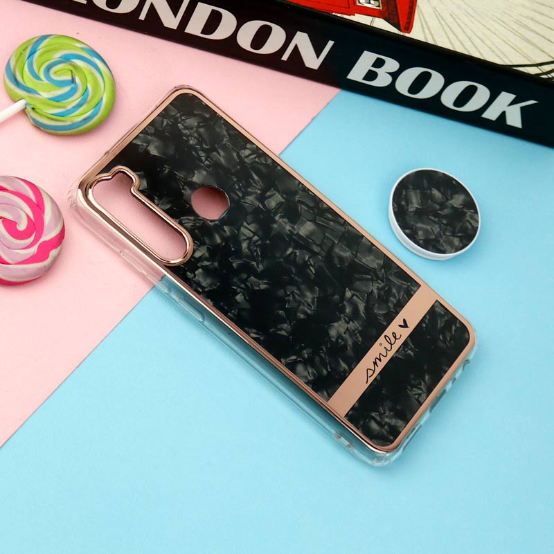 قاب IMD یخی گلدلاین + پاپ سوکت Xiaomi Redmi Note 8