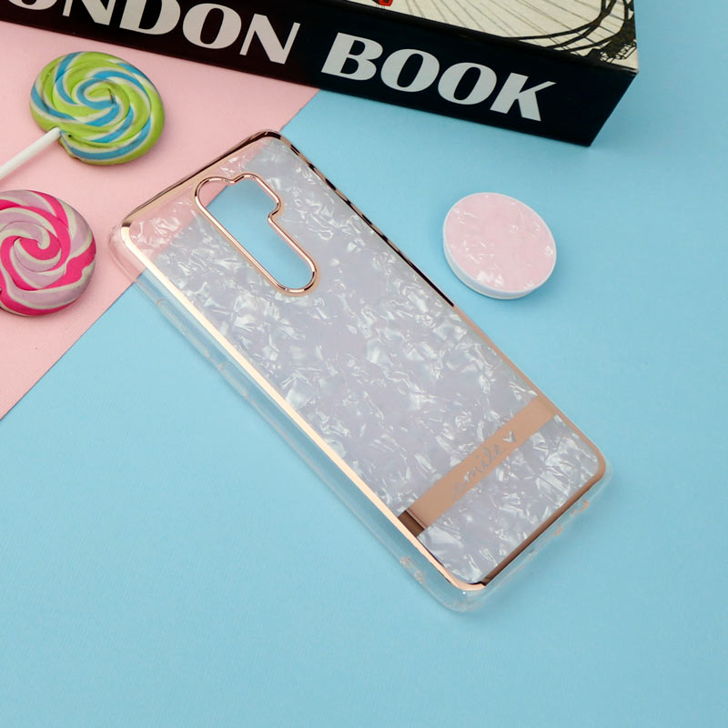 قاب IMD یخی گلدلاین + پاپ سوکت Xiaomi Redmi Note 8 Pro