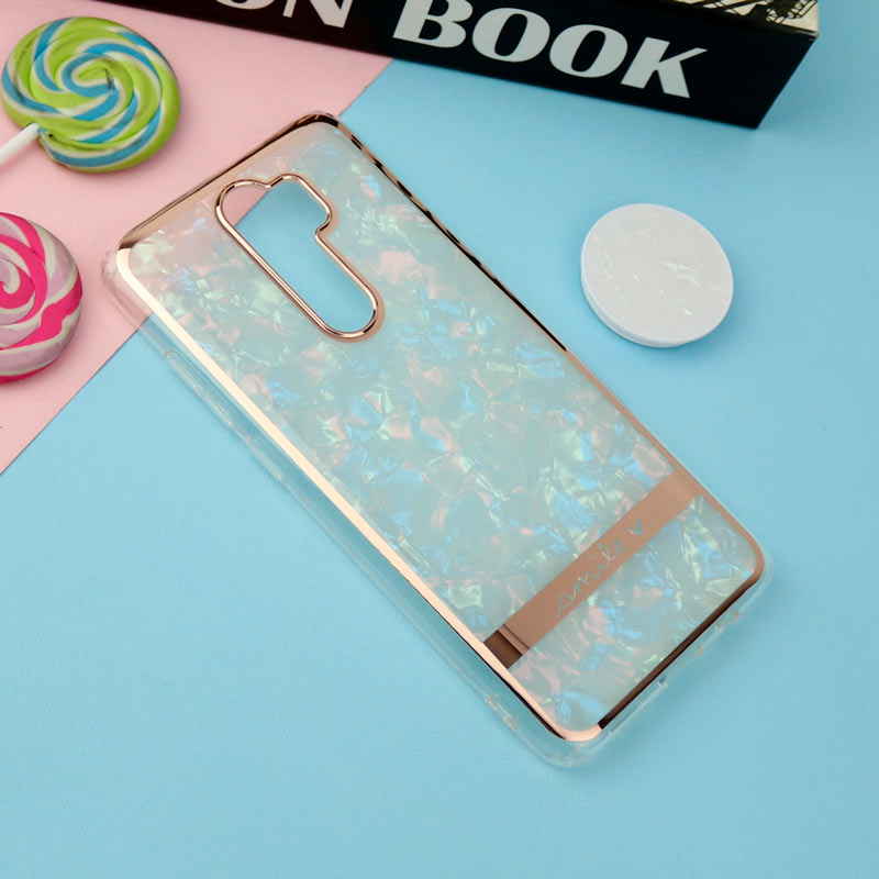 قاب IMD یخی گلدلاین + پاپ سوکت Xiaomi Redmi Note 8 Pro