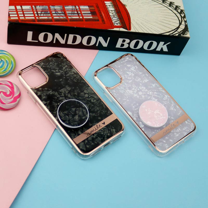 قاب IMD یخی گلدلاین + پاپ سوکت iPhone 11