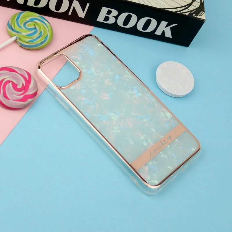 قاب IMD یخی گلدلاین + پاپ سوکت iPhone 11 Pro Max