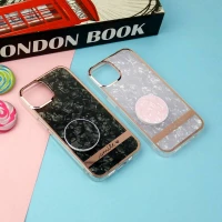 قاب IMD یخی گلدلاین + پاپ سوکت iPhone 13