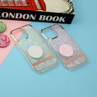 قاب IMD یخی گلدلاین + پاپ سوکت iPhone 13 Pro