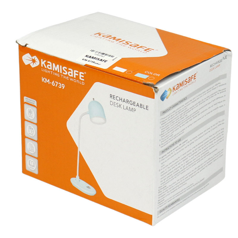 چراغ مطالعه شارژی کامی سیف Kamisafe KM-6739