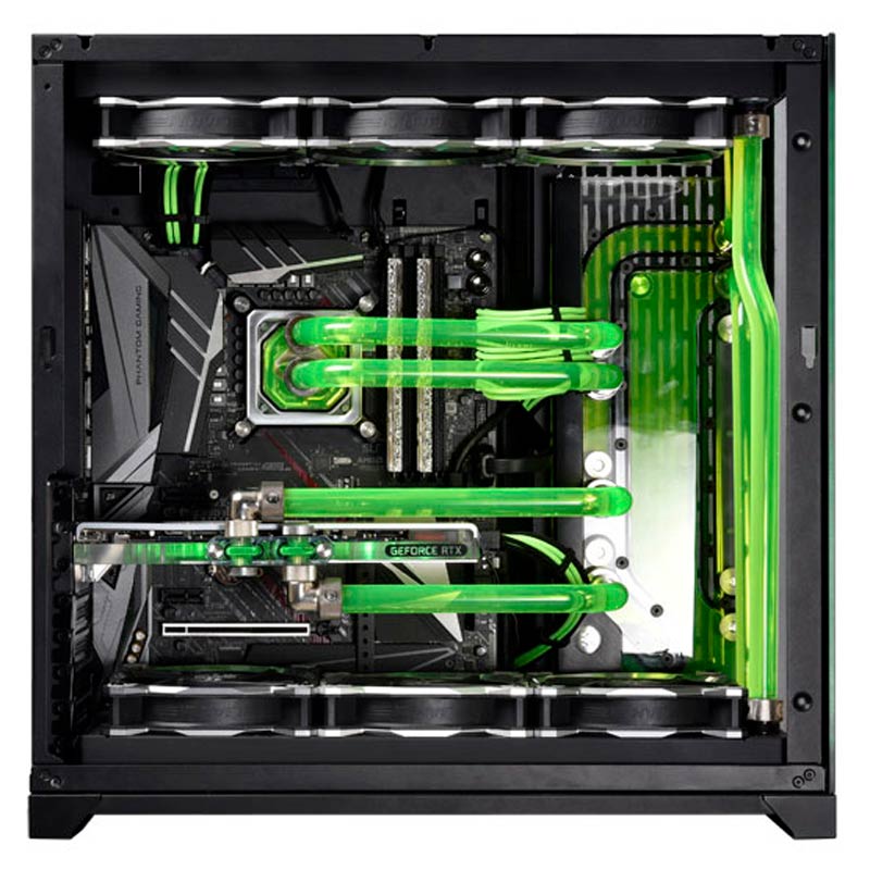 کیس کامپیوتر لیان لی LIAN LI PC-O11 Dynamic Razer Edition RGB