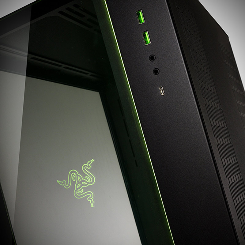 کیس کامپیوتر لیان لی LIAN LI PC-O11 Dynamic Razer Edition RGB