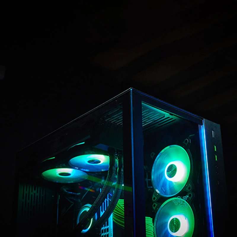 کیس کامپیوتر لیان لی LIAN LI PC-O11 Dynamic Razer Edition RGB