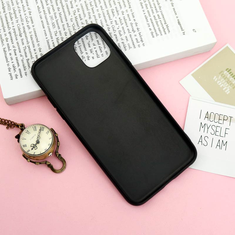 قاب چرمی پوست ماری iPhone 11 Pro Max سرمه ای