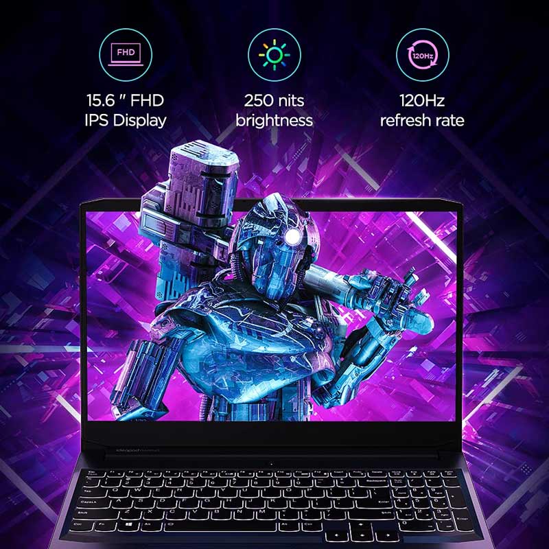 لپ تاپ Lenovo IdeaPad Gaming 3 Core i7 (11370H) 16GB 1TB+256GB SSD NVIDIA 4GB 15.6″ FHD