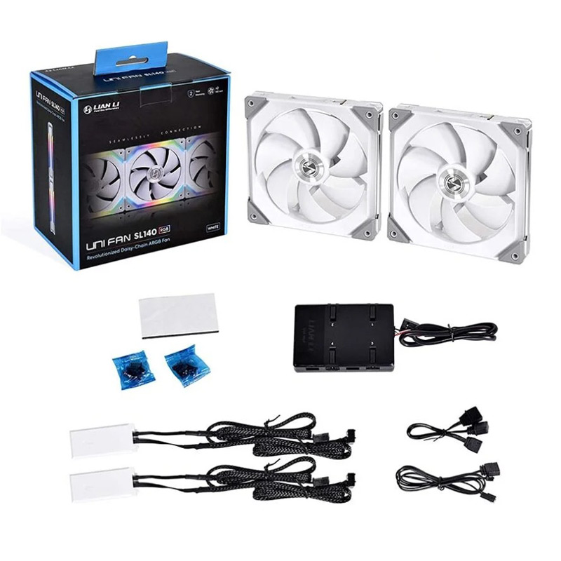 فن کیس لیان لی 14*14 LIAN LI UNI FAN SL140 بسته 2 عددی