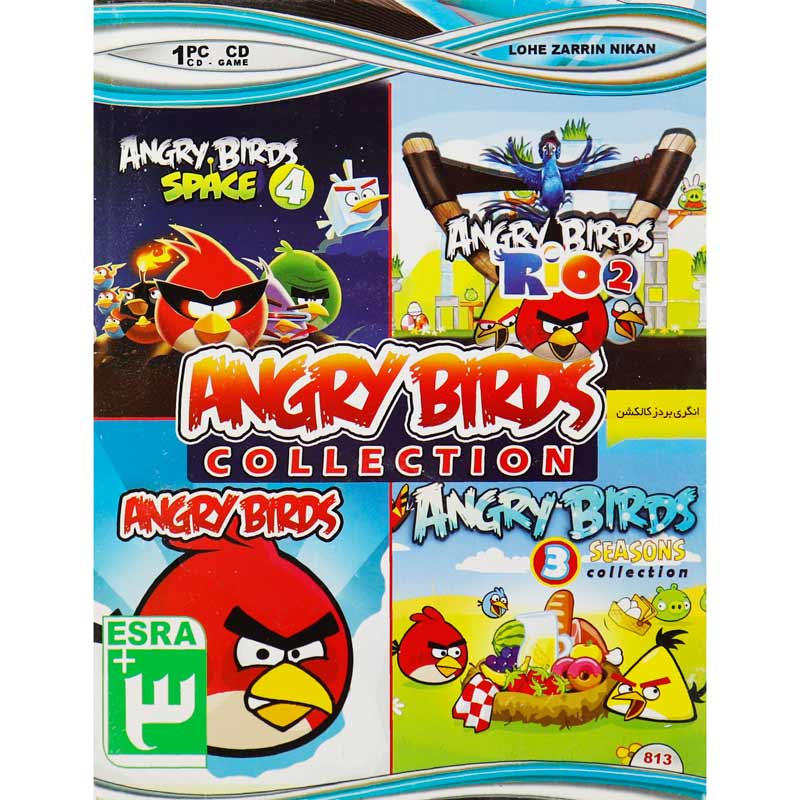 بازی Angry Birds Collection 1CD لوح زرین مناسب برای PC