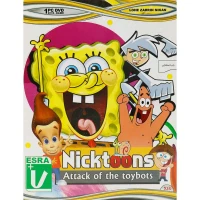 بازی Nicktoons Attack of the Toybots 1DVD لوح زرین مناسب برای PC