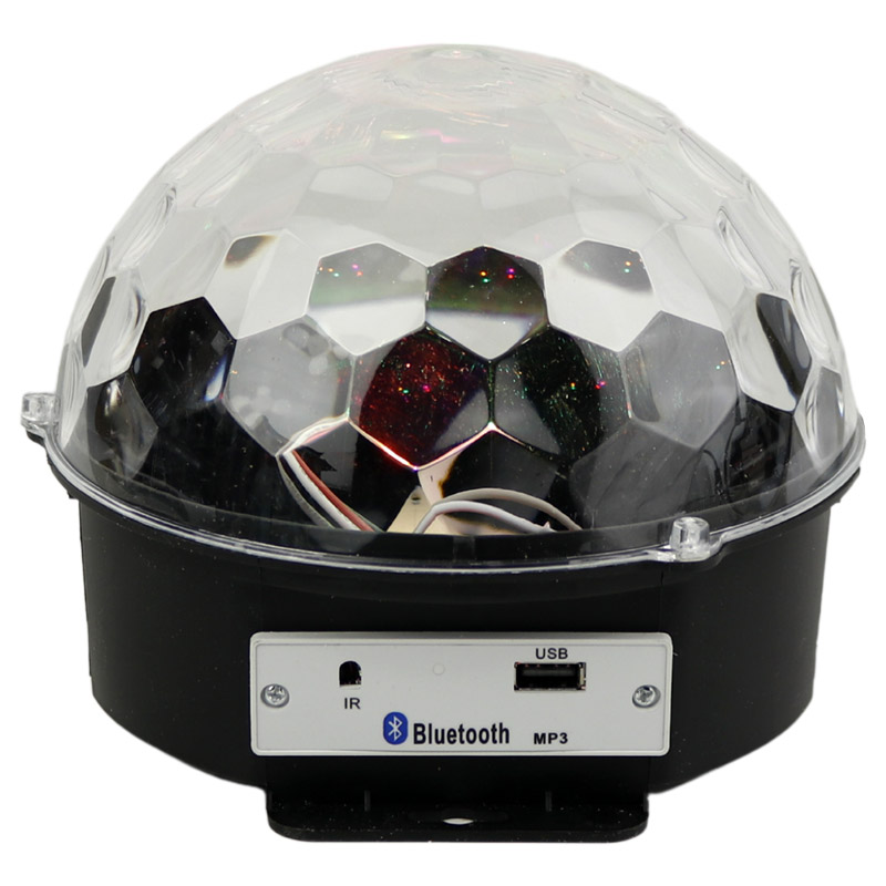 لامپ LED اسپیکر دار بلوتوثی و فلش خور MP3 LED Magic Ball Light + ریموت کنترل