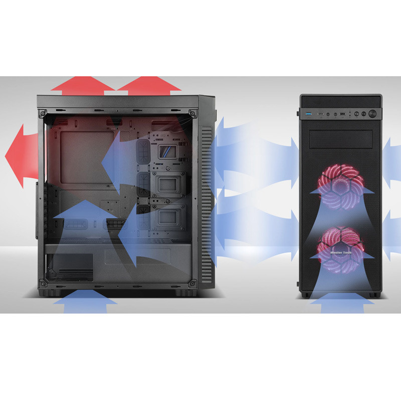 کیس کامپیوتر مسترتک Master Tech ATRON Mesh