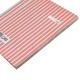 فاکتور فروش دو برگی طرحدار رنگی Matin 170*238mm کد 071