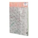 فاکتور فروش دو برگی طرحدار رنگی Matin 171*242mm کد 070