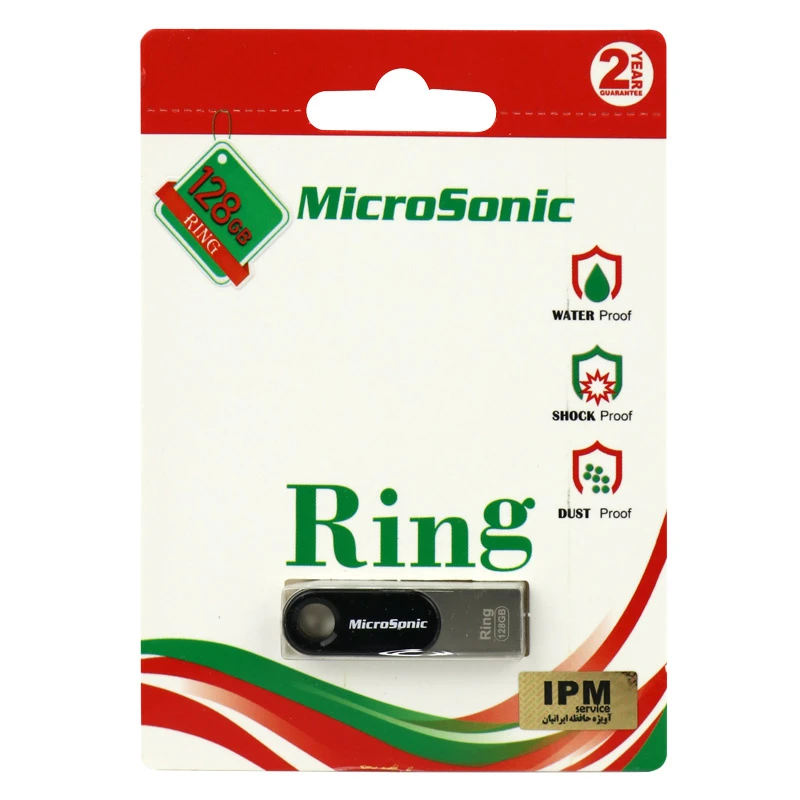 فلش 128 گیگ میکروسونیک Microsonic RING