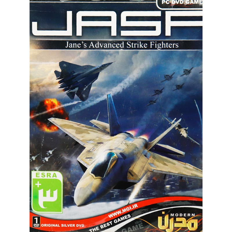 بازی JASF Jane's Advanced Strike Fighters 1DVD مدرن مناسب برای PC